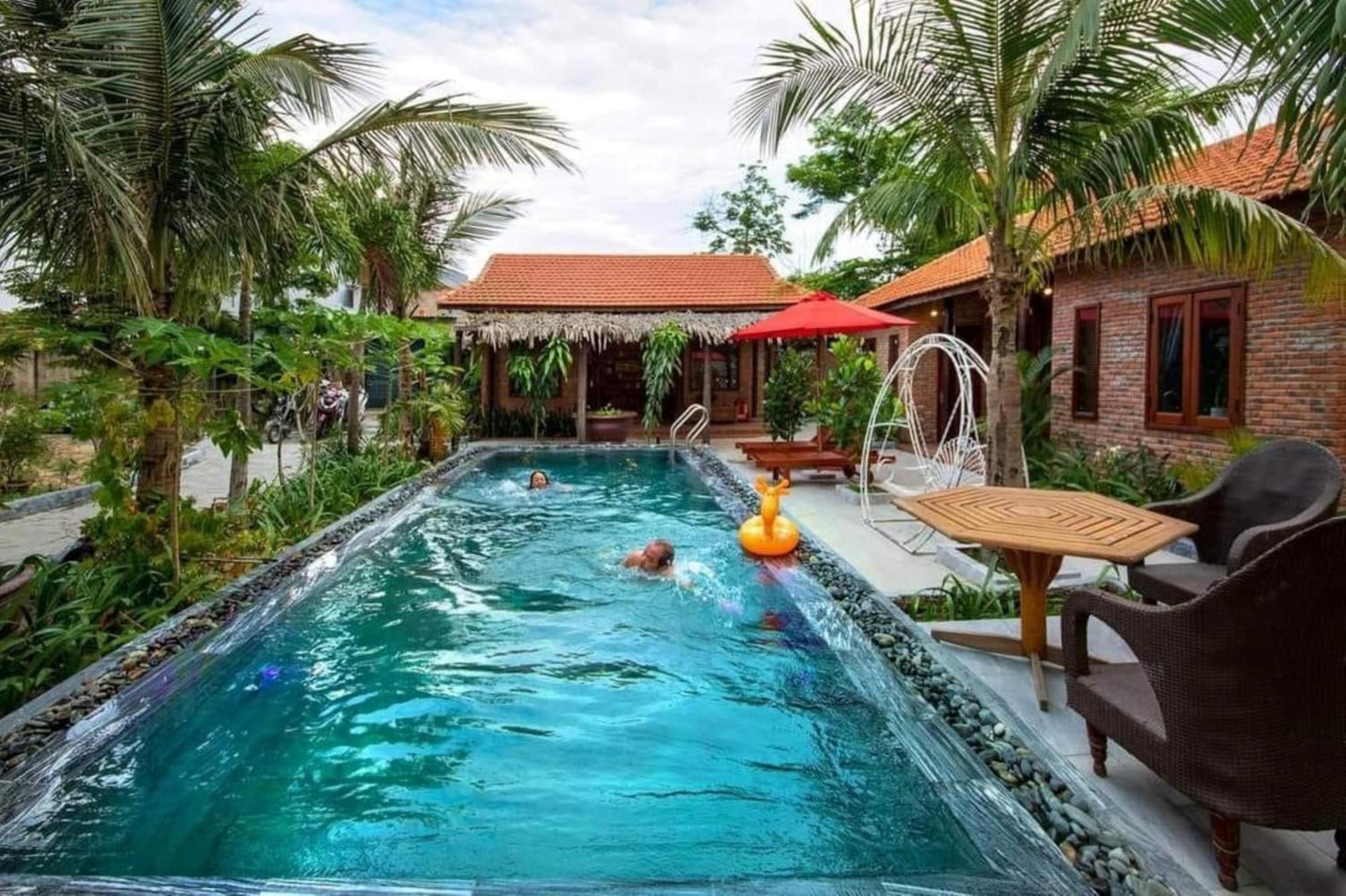 An Vien Coffee & Villa Ha Bang Exterior photo