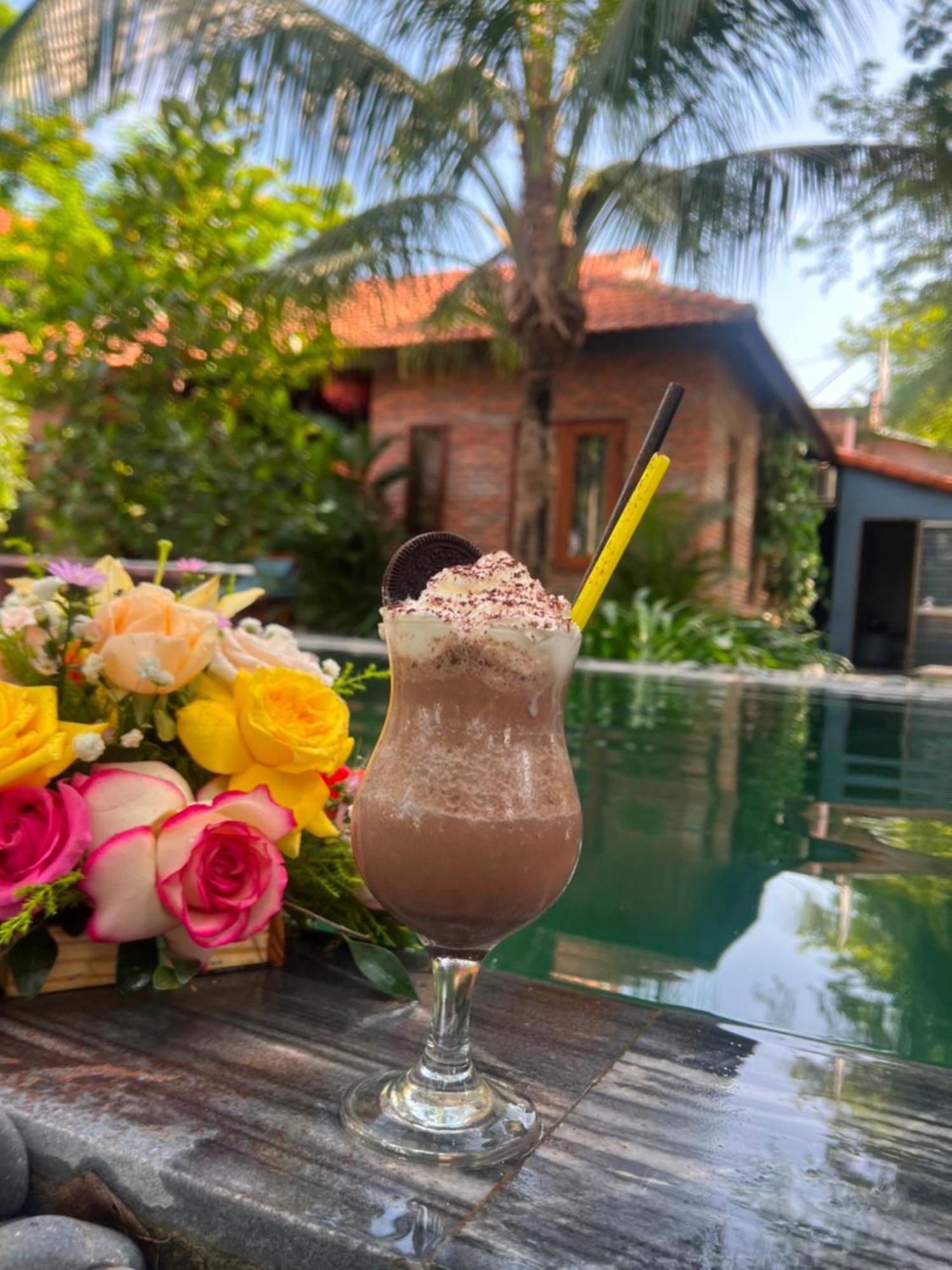 An Vien Coffee & Villa Ha Bang Exterior photo